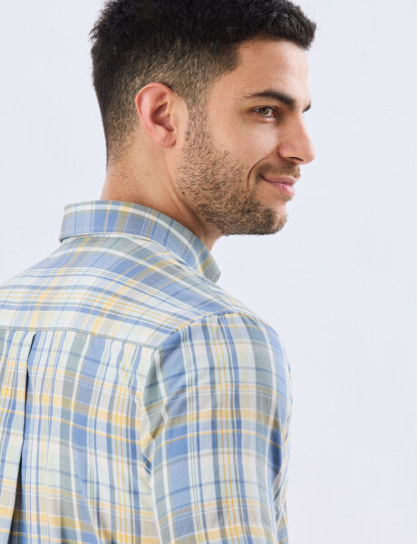CAMISA SPORT CUADROS Verde