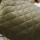 Cartera bolso capitoneado de Nylon Verde