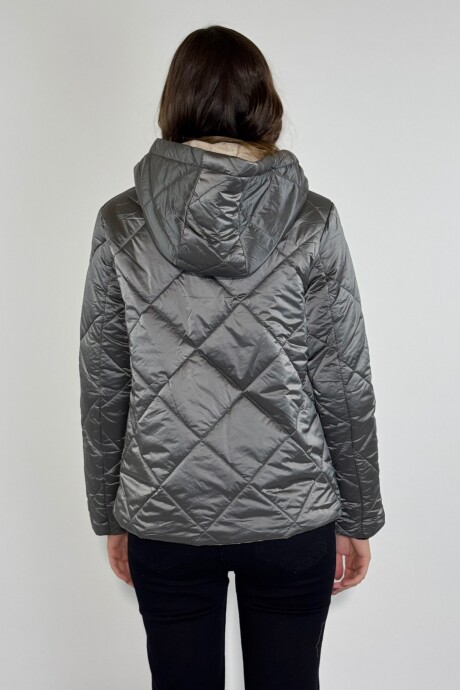 CAMPERA SLAYER Plateado