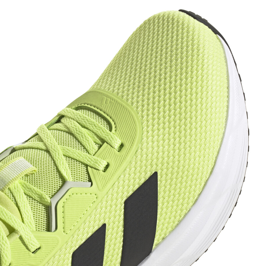 Championes de Hombre Adidas Galaxy 7 Verde Lima - Negro