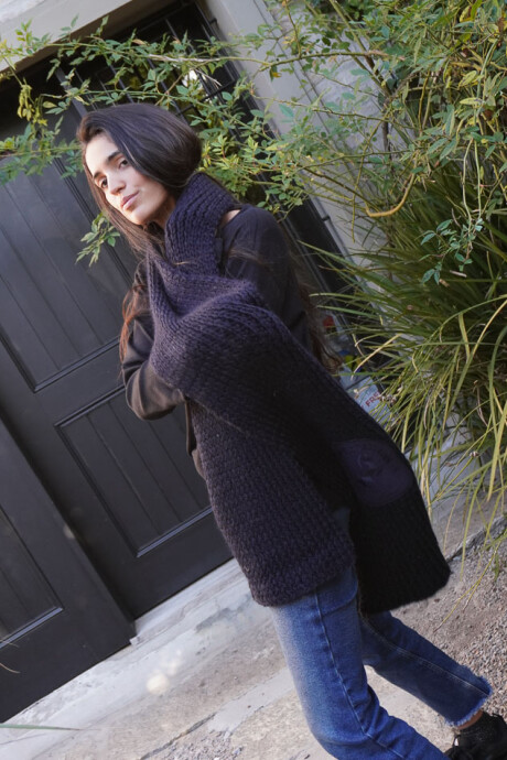 Horse Scarf Azul Marino