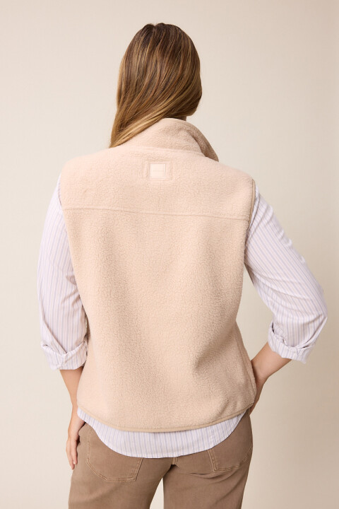 CHALECO ALIBA POLANCO Natural