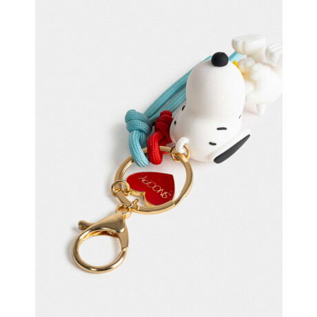 Llavero & Charm ''snoopy'' Combinacion Multicolor