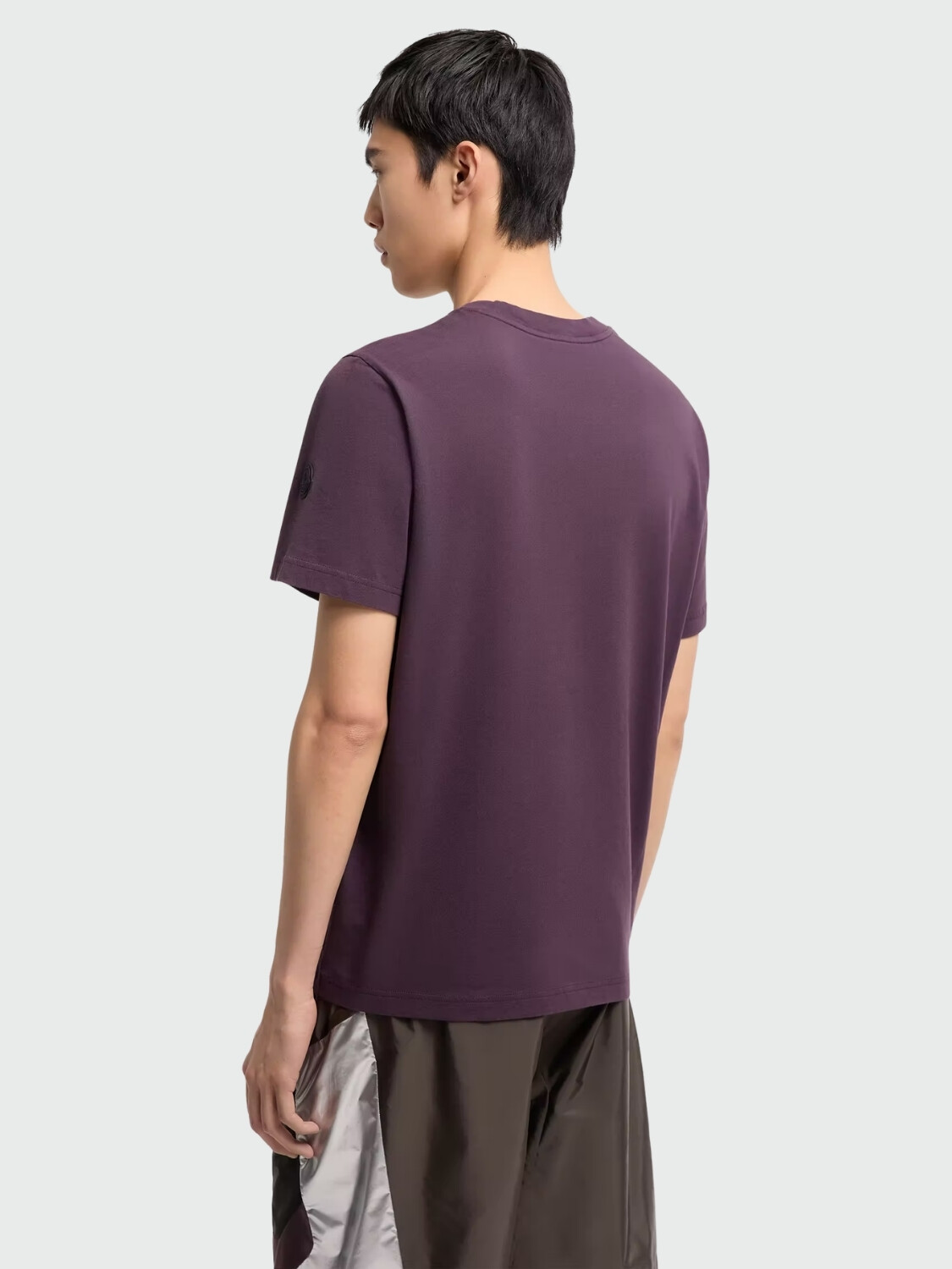 MONCLER - Remera de Jersey con logo Alta Automática