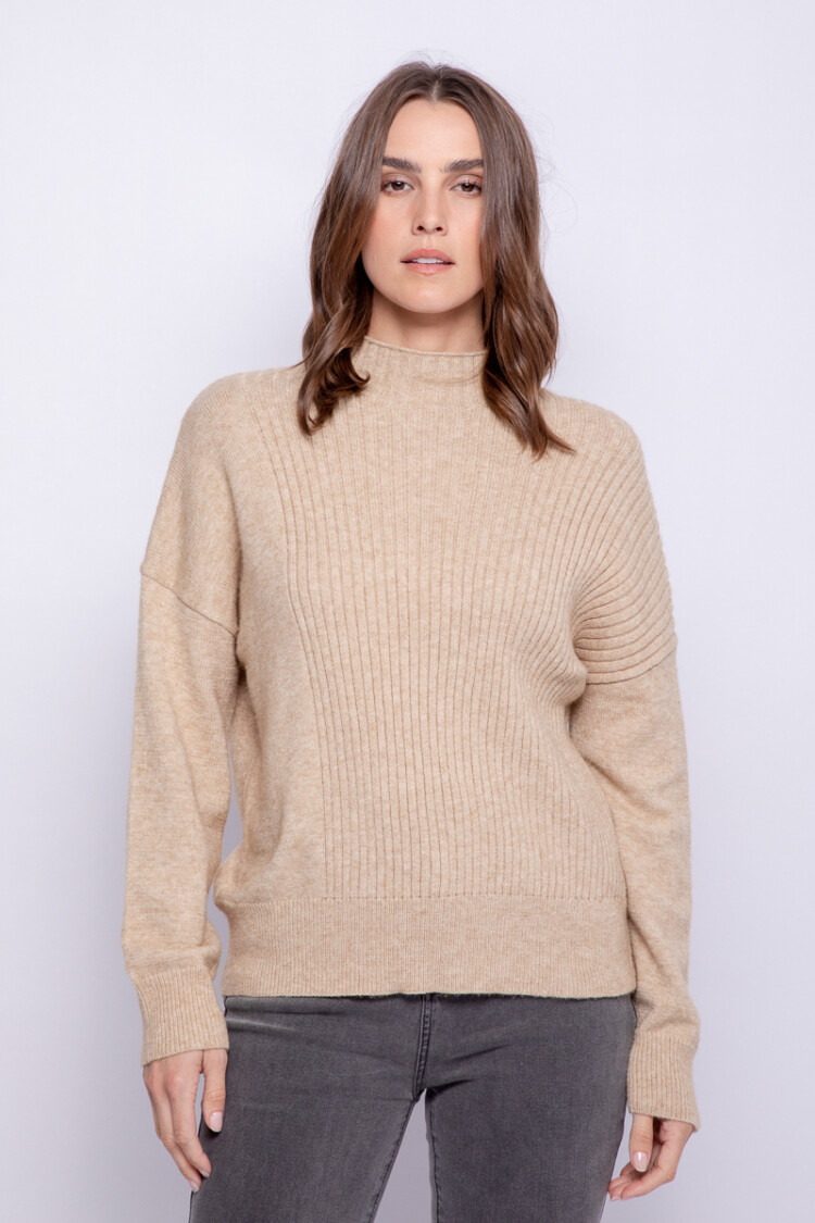 POLERA CORALINA Beige