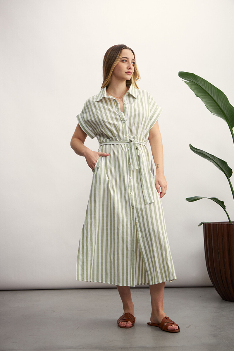 Vestido Renata - Verde 