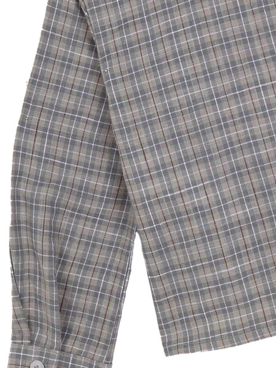 Camisa Cuadros Verde Suave