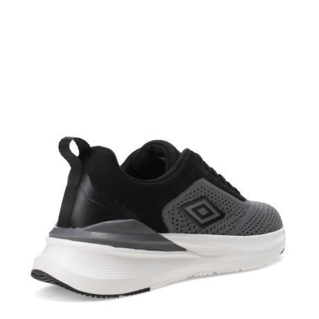 Championes de Hombre Umbro Lyro Gris - Negro