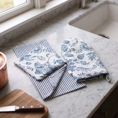 Kit Cocina Manopla - Pilar Bluestone