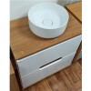 Mueble de baño Suspendido Beatriz 60 cm Blanco con Catedral sin bacha Mueble De Baño Suspendido Beatriz 60 Cm Blanco Con Catedral Sin Bacha