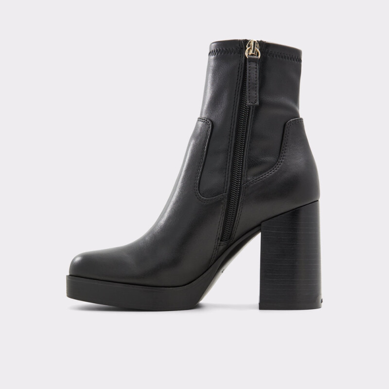 SERAPHICA DARK BROWN LEATHER BLACK