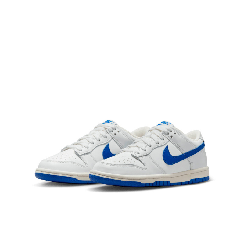 Zapatillas Nike Dunk Low Bg de Niños Blanco