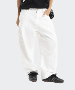 Pantalón Pulau Denim Baggy Blanco