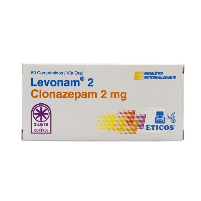LEVONAM 2 MG. CJ X 50 COMPRIMIDOS única