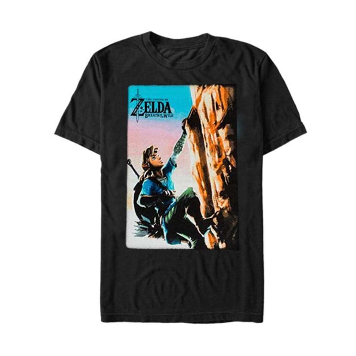 Remera Zelda Breath of the Wild Climbing - s 