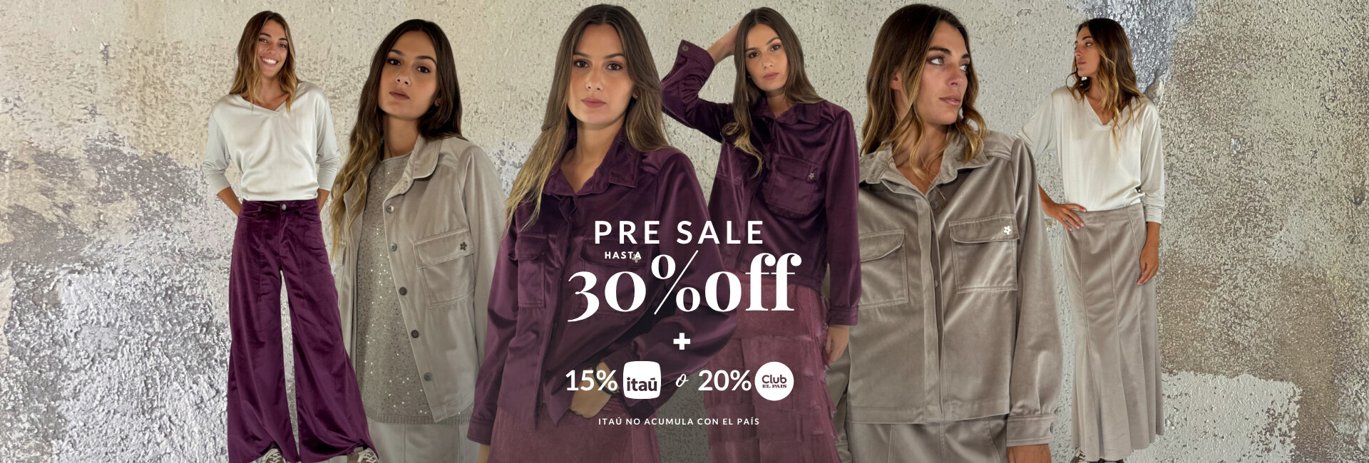 PRE SALE hasta 30% + Itaú o Club el País