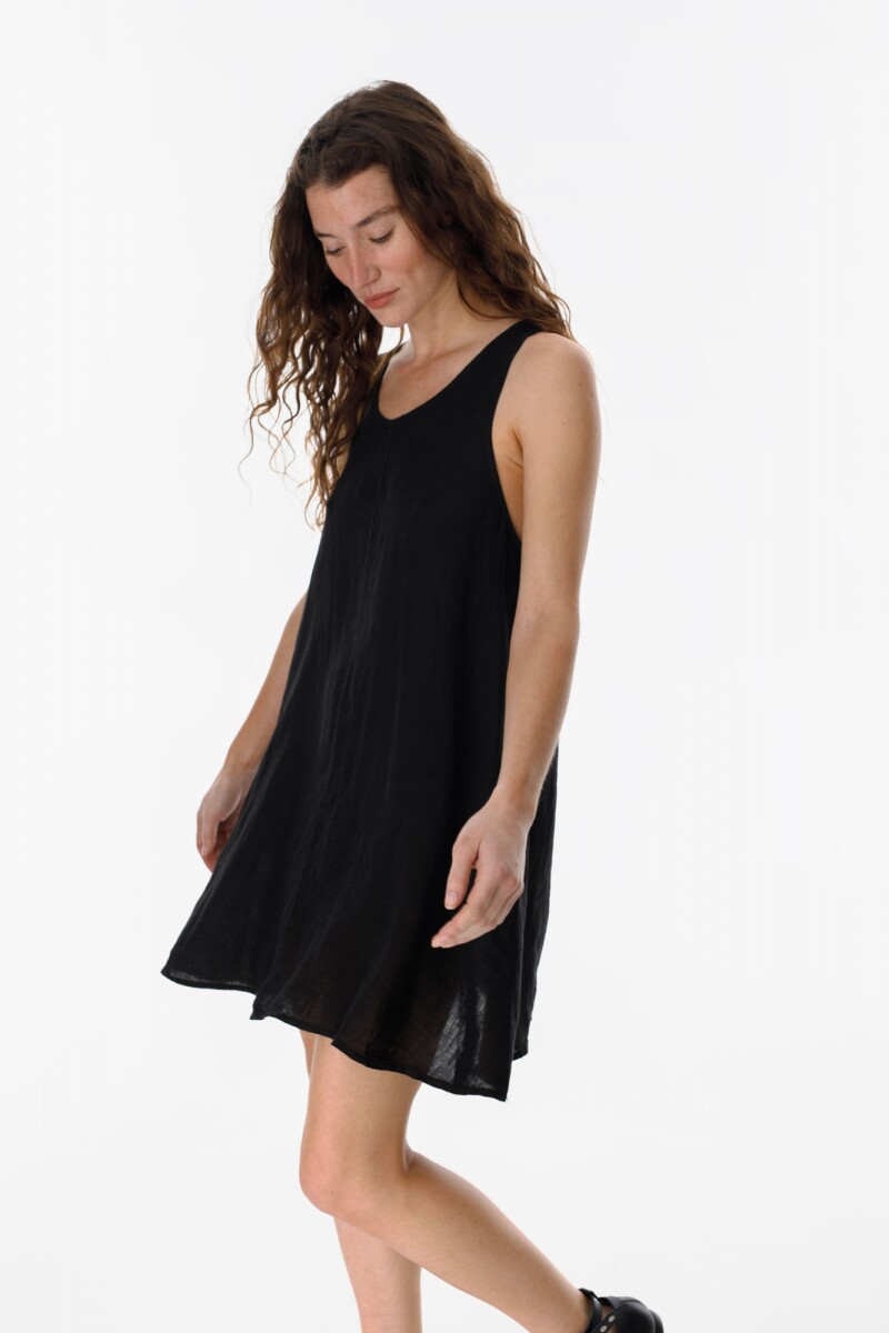 Vestido Diario Negro