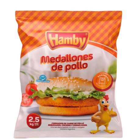 MEDALLONES POLLO HAMBY 2,5 MEDALLONES POLLO HAMBY 2,5