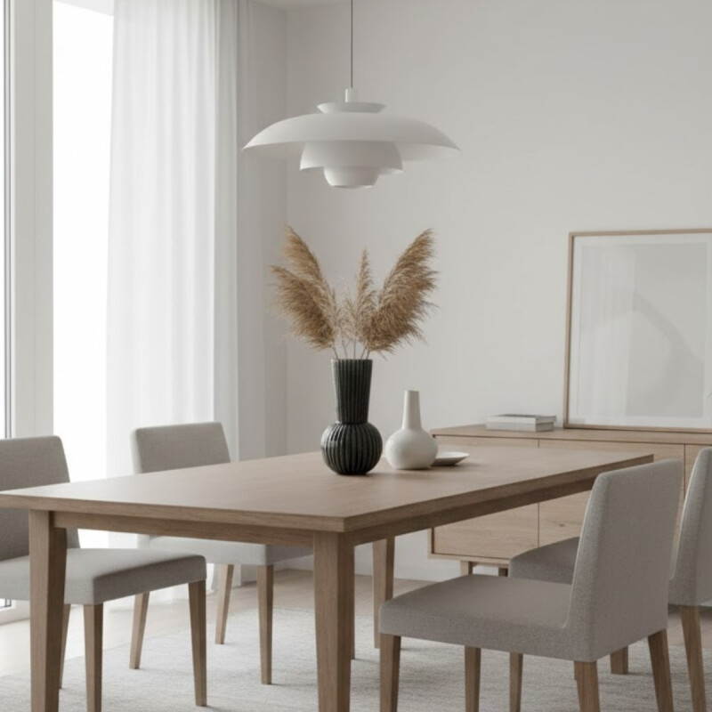 Florero cerámica textura líneas 11x20cm AZUL