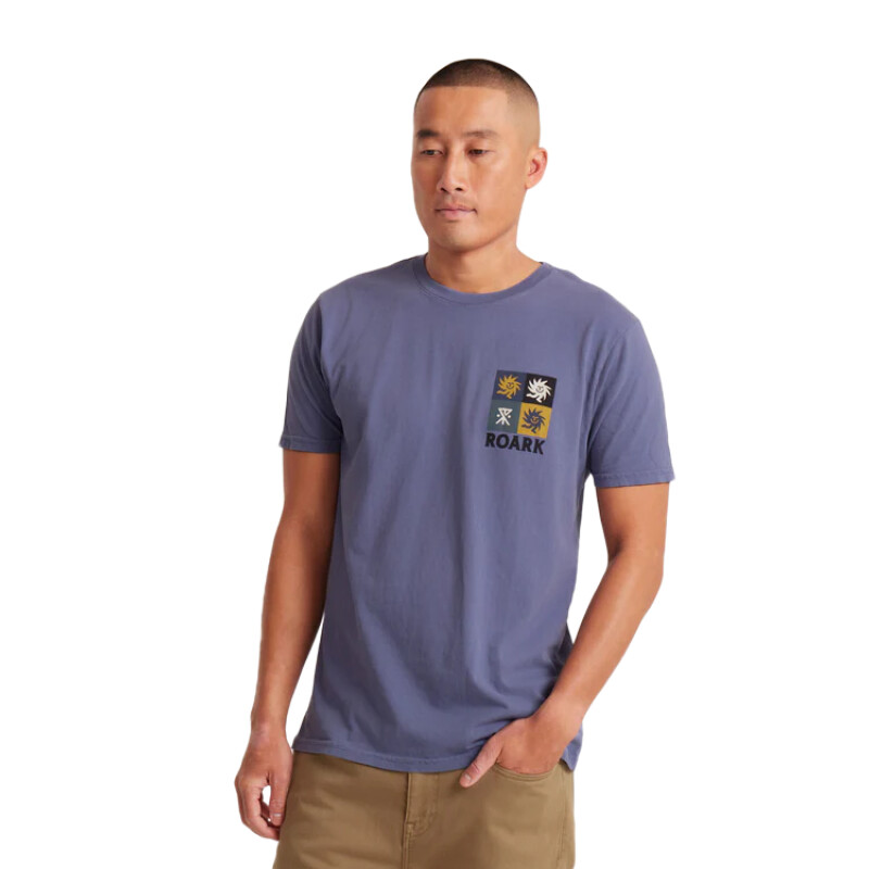Remera Roark Forever Roaming - Azul Remera Roark Forever Roaming - Azul