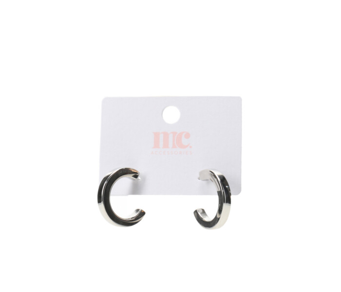 Caravana de Mujer Miss Carol Caravana aro Plateado