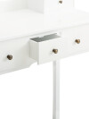 Tocador MALLING espejo y 5 cajones blanco Tocador MALLING espejo y 5 cajones blanco