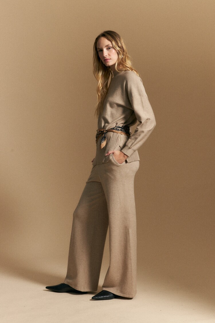 PANTALÓN POSITANO Beige Melange