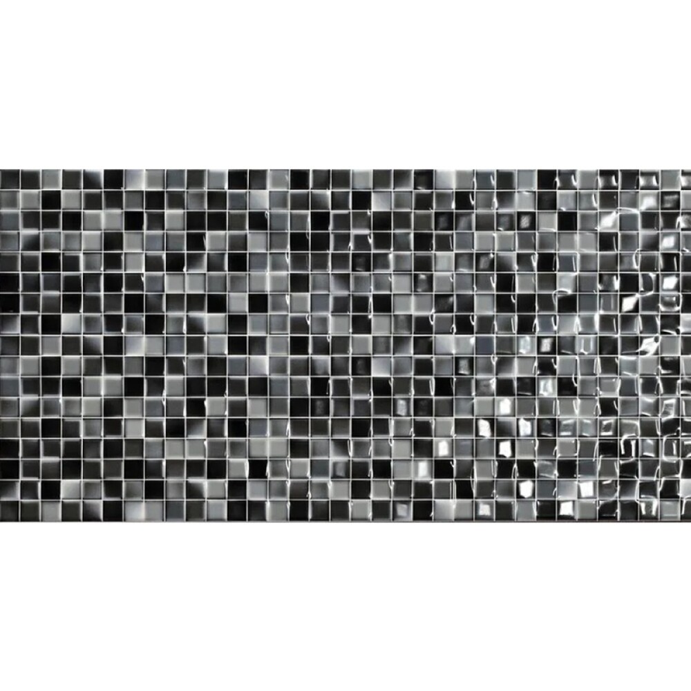 REVESTIMIENTO DECORADO ANDROS NEGRO "A" 25X50 CM Revestimiento Decorado Andros Negro "a" 25x50 Cm