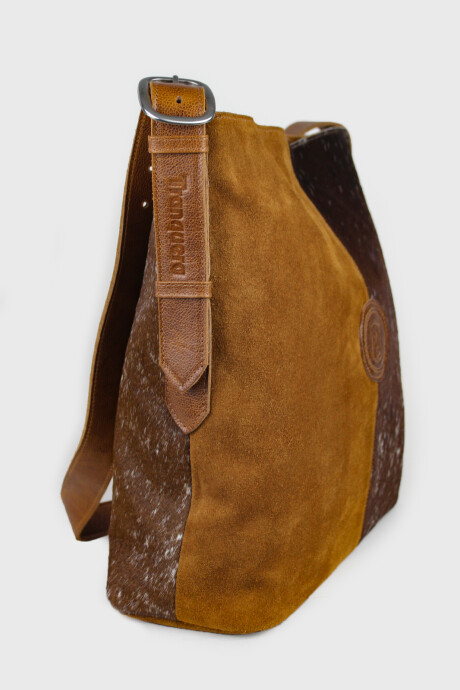 Cartera Chloe con Pelo Camel