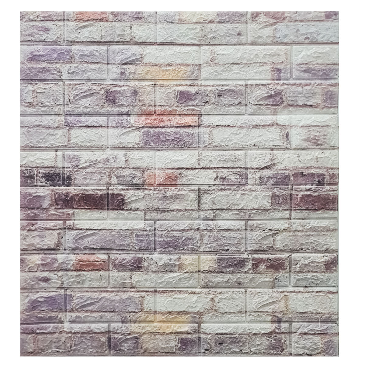 Revestimiento Adhesivo Pared Y Piso 70x77cm Piedra - Gris 