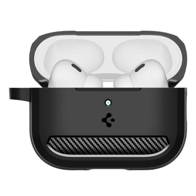 Case Spigen AirPods Pro 3 Rugged Armor Black 09822 USA Case Spigen AirPods Pro 3 Rugged Armor Black 09822 USA