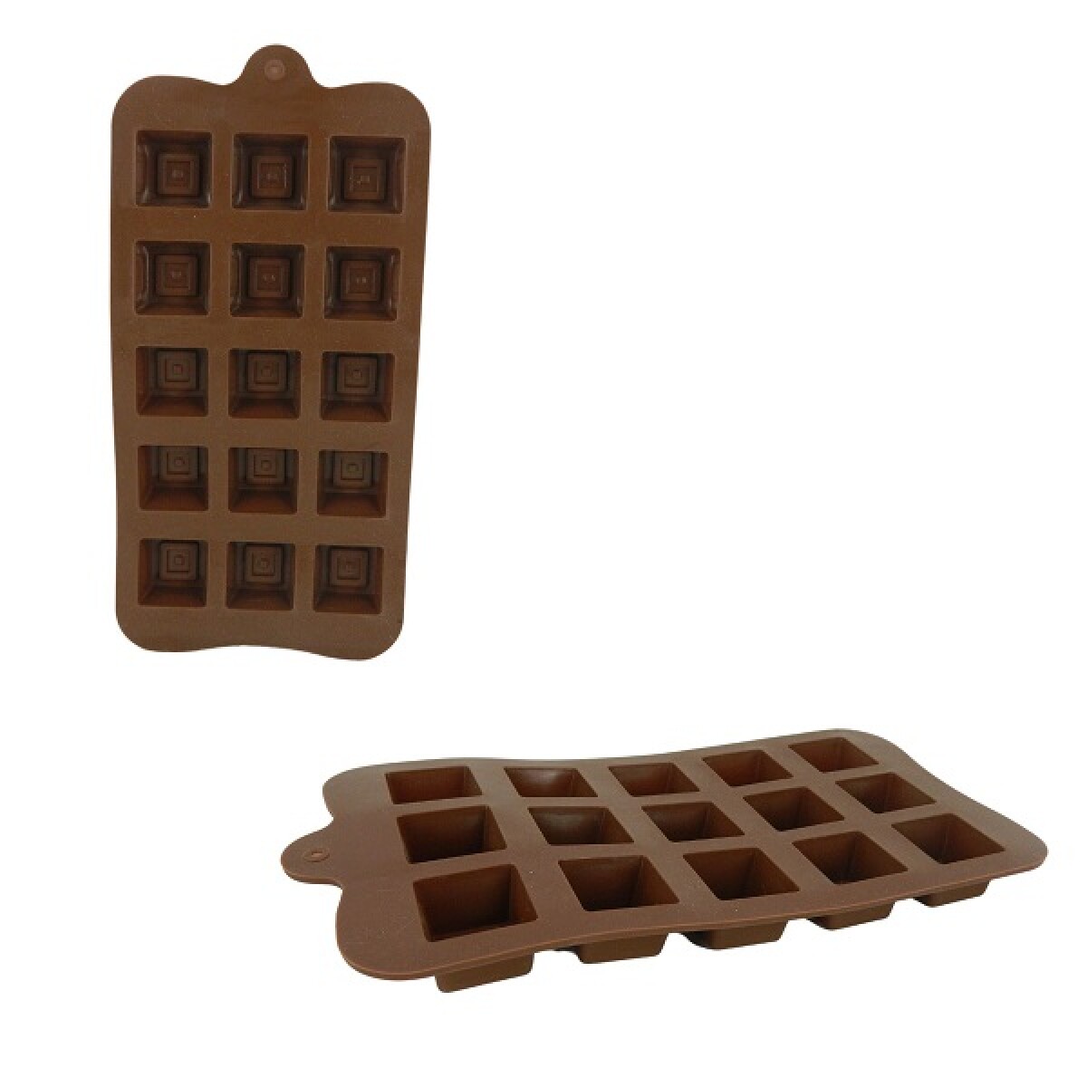 Molde para chocolates Silicona 21.5x11x2CM 