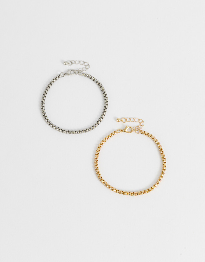 Pulseras Flexibles Sets Set De Pulseras Flexibles - Dorado
