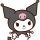 Cartera sanrio Kuromi