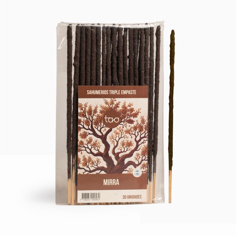 INCIENSO TAO TRIPLE EMPASTE SAGRADA MADRE X30 - PACK X2 Mirra