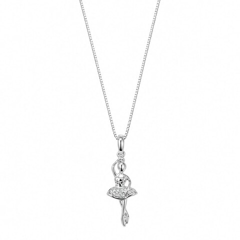 cadena y colgante bailarina con cubic zirconias cadena y colgante bailarina con cubic zirconias