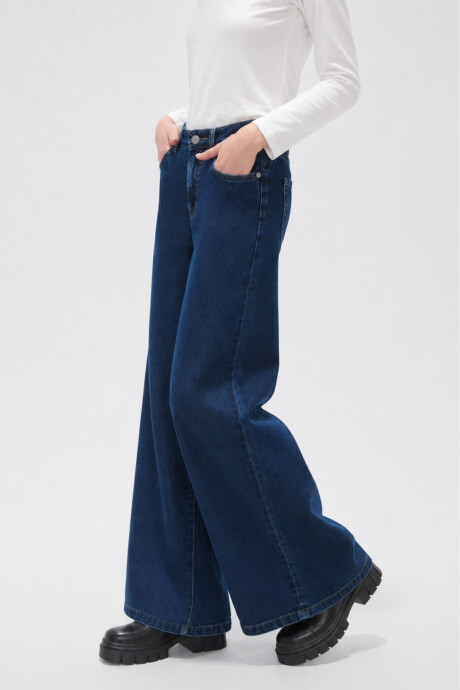 Pantalon Numar Azul Indigo