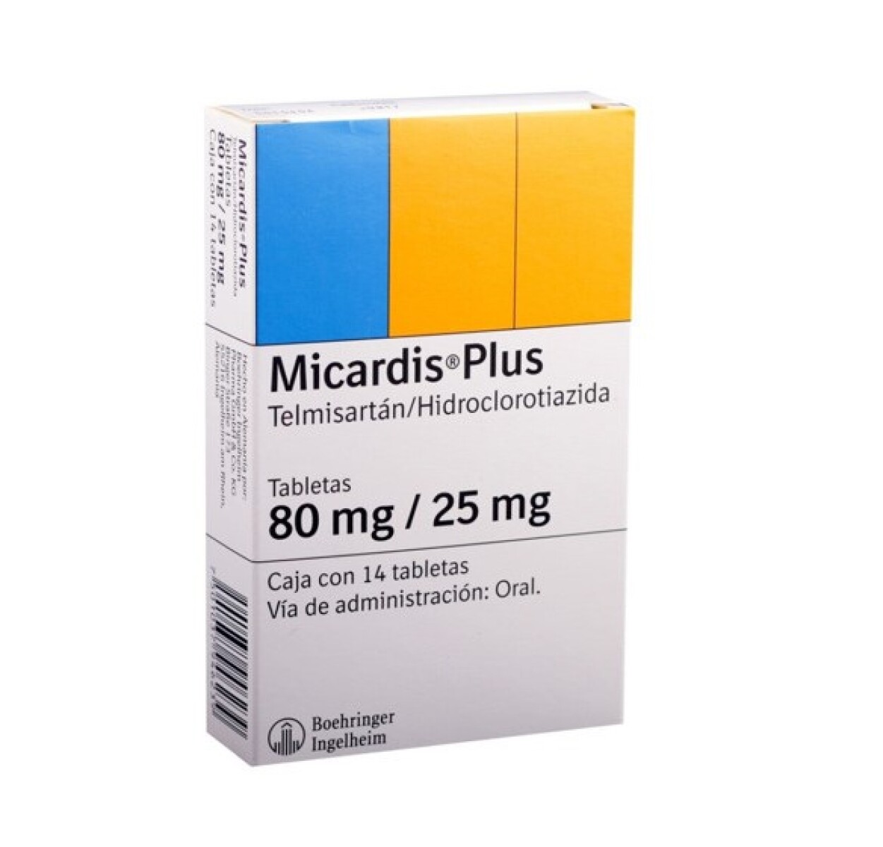 Micardis Plus 80/25 Mg x 14 COM 