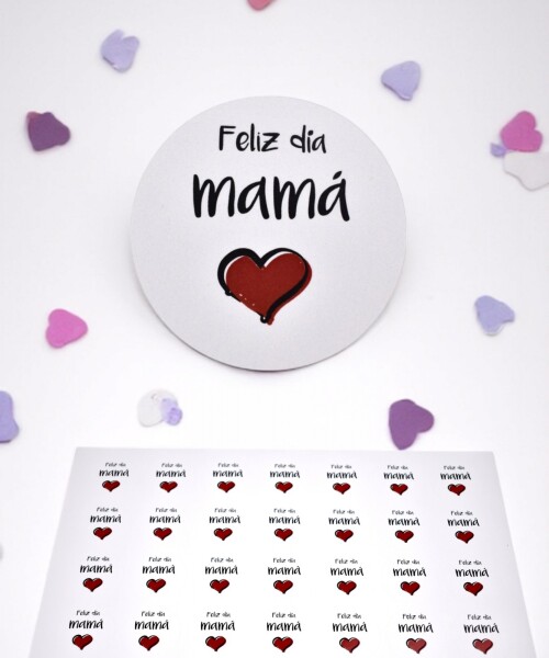 Stikcers día de la madre plancha DISEÑO 1