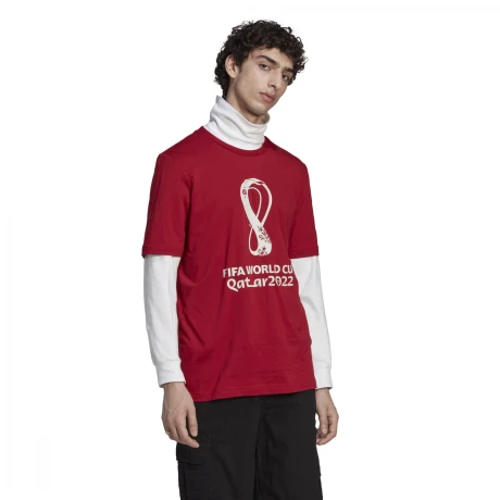 Remera Adidas Futbol Hombre Oe Tee active maroon S/C
