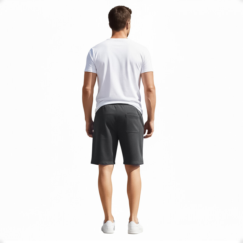 Short Bermuda Deportiva Pantalón Corto Gris