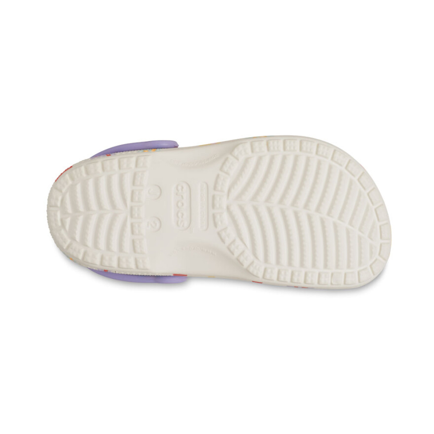Classic Butterfly Graphic Clog K - Niños mas de 5 años Chalk