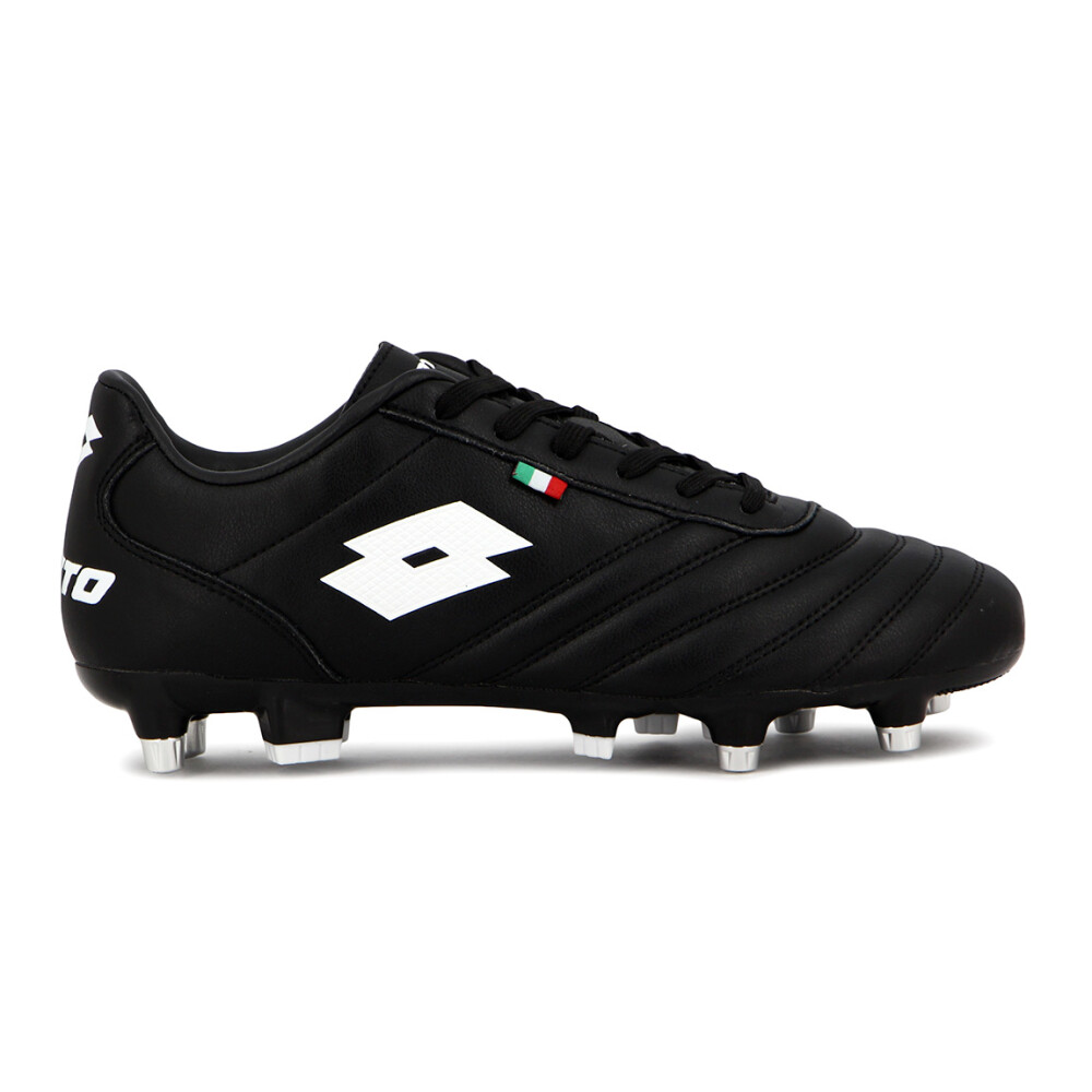 Lotto Futbol Cancha Cuero pro intercambiable Hombre con repuestos y llave black/white Negro-Blanco