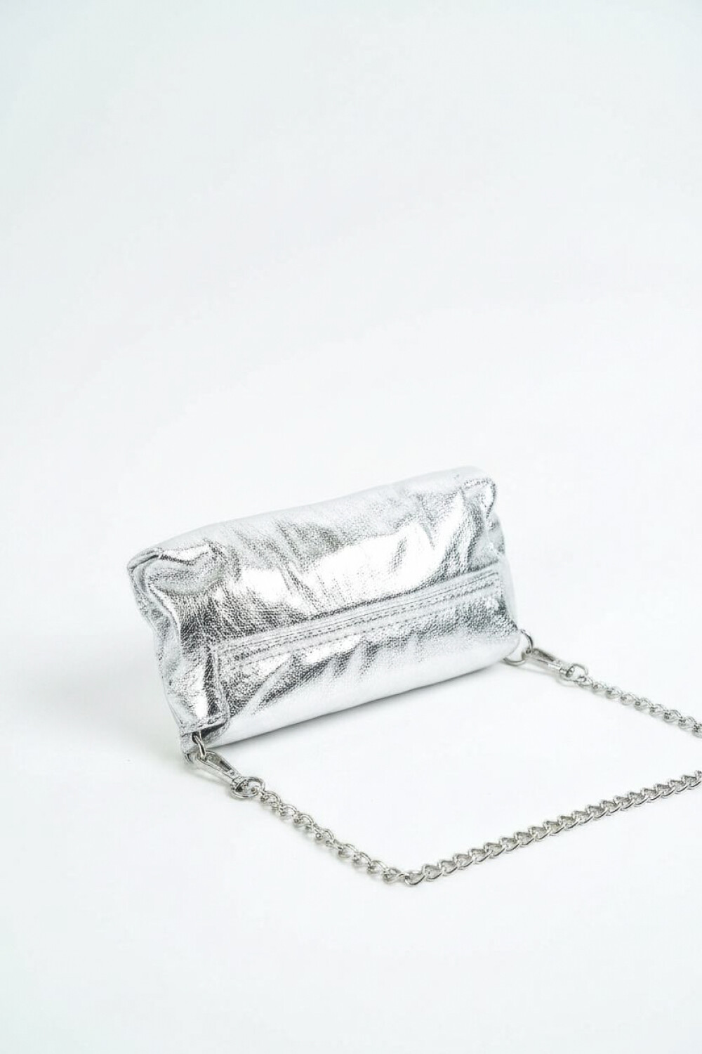Cartera Charles Plateado