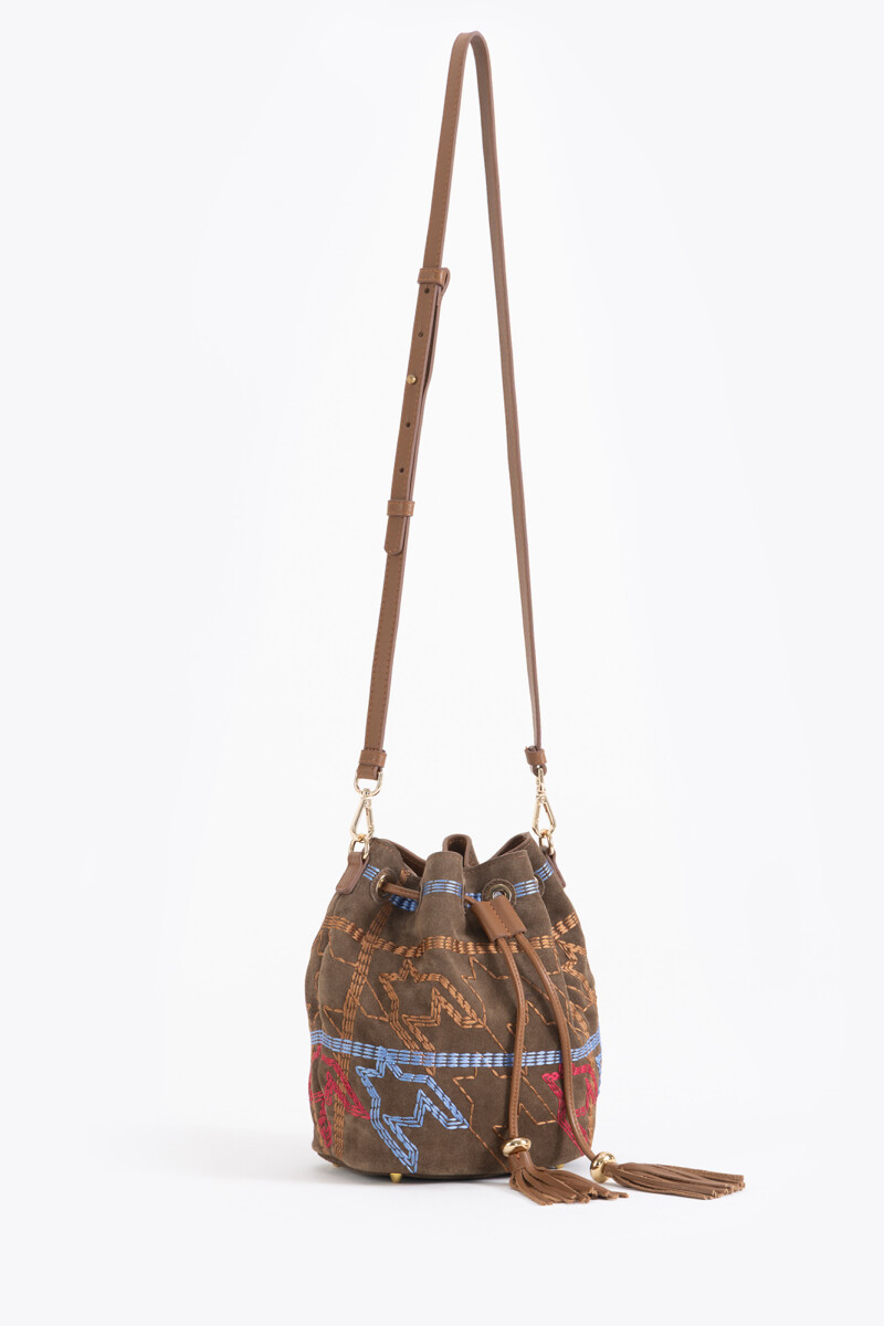 BANDOLERA POULE Marron