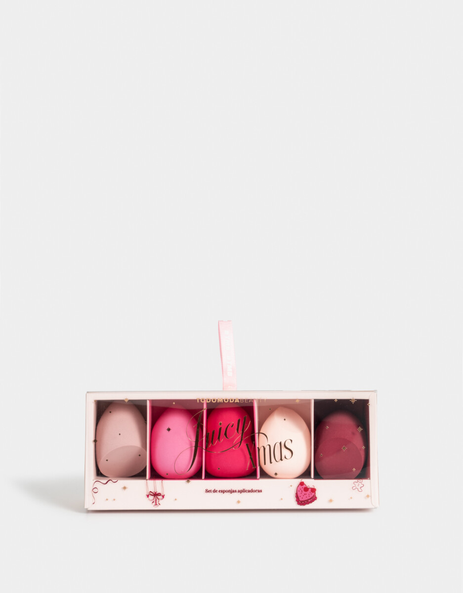 Set De Esponjas Aplicadoras Juicy Xmas 