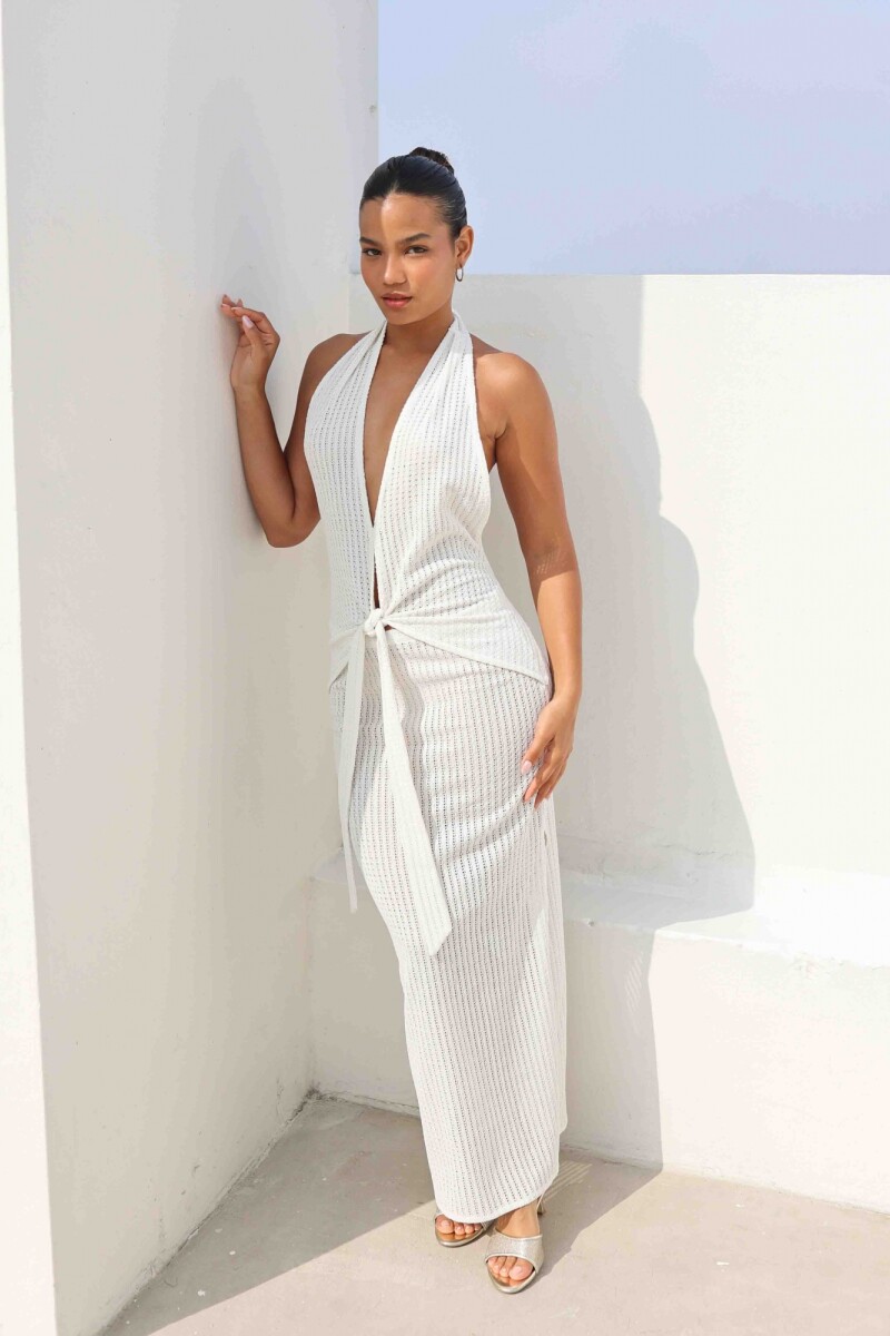 VESTIDO AMARA BLANCO
