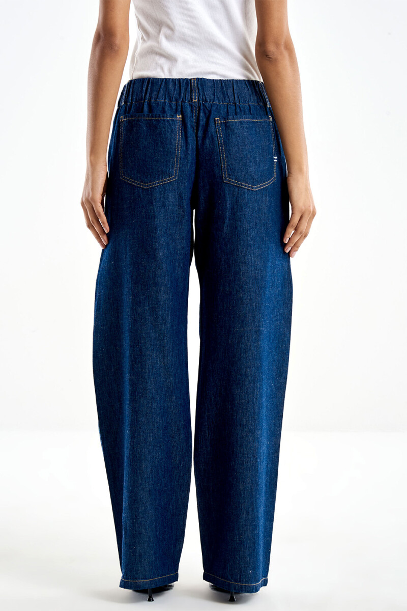 Pantalón denim Azul