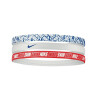 Vinchas Nike Printed Surtidas 3 Pack - Blue / White / Red Blue/White/Red