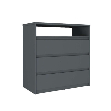 Comoda 3 cajones SOUTH Plus Gris